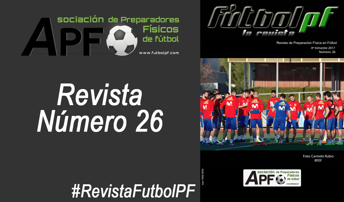 Revista Futbol PF Número 26 APF Preparadores Físicos de Fútbol